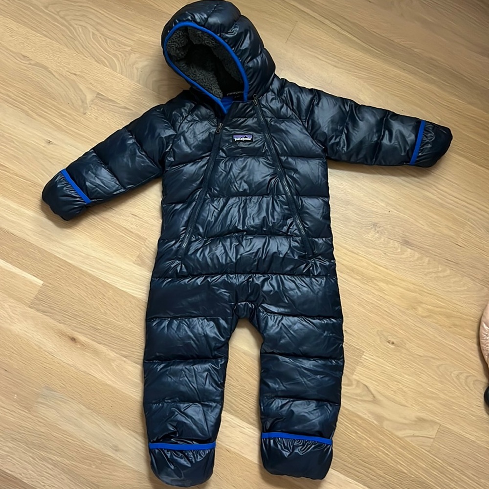 patagonia Infant Hi-Loft Down Sweater Bunting 12-18m